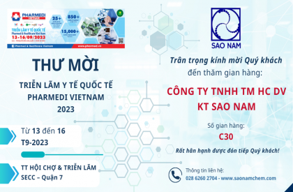 Thư mời tham gia Triễn Lãm Y Tế Quốc Tế - PHARMEDI VIỆT NAM 2023